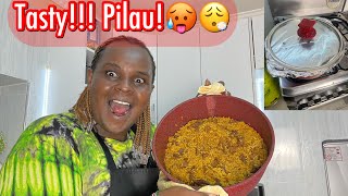 EASY AND TASTY PILAU RECIPE 🥰🥵//COME WE COOK DINNER TOGETHER ❤️🥰//LIFE WITH KINUTHIA