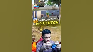 Unexpected quick 1v4 Situation in BGMI #sayipop #shorts