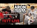 8-years-old Aron Hodek jamming with Ed Tett at Norman's Rare Guitars