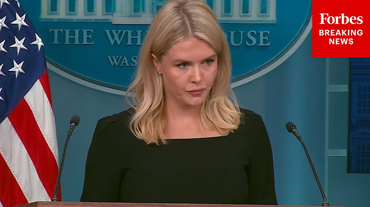 BREAKING NEWS: Karoline Leavitt Holds White House Press Briefing As Trump Considers Striking Iran