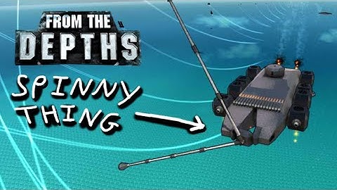 Missile-Free Frontsider Airship! From the Depths Building (Twitch Stream)