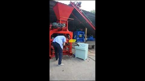 QTJ4 35 block machine Testing video