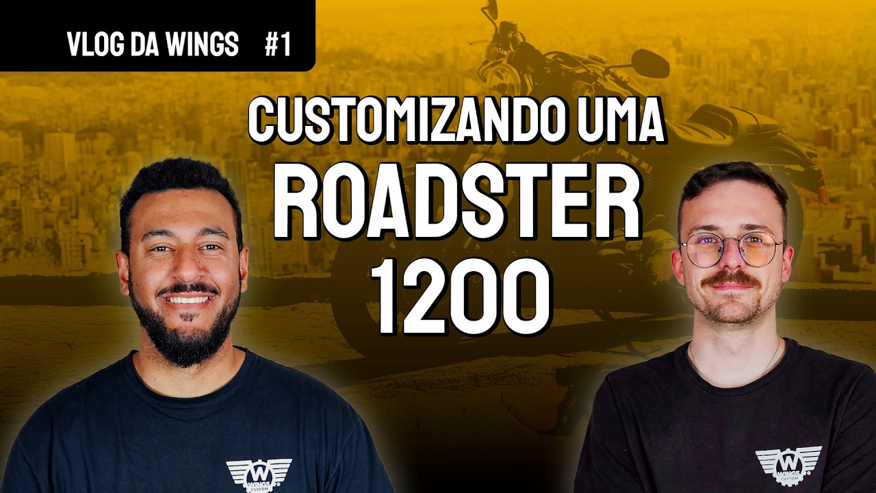🔥 Customizando uma Harley-Davidson Roadster 1200 🤘