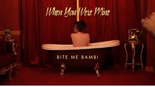 Bite Me Bambi-When You Were Mine (Prince Cover Acoustic)  Video