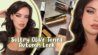 Sultry Olive Toned Autumn Makeup Look | Julia Adams