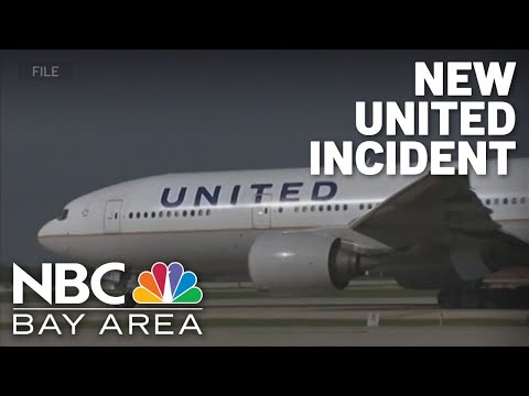 United Airlines plane clips wing with parked plane at SFO