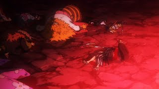 Luffy Meets Kin'emon On The Roof of Onigashima ┃ One Piece Episode 1015 (English Subtitles)