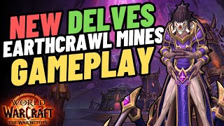 New Delves Dungeon: Earthcrawl Mines - Gameplay Walkthrough | World of Warcraft: The War Within