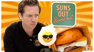 Vegas Resorts World - Trying Burgers at Sun's Out Buns Out Egg Restaurant