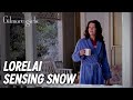 Lorelai Sensing Snow | Gilmore Girls