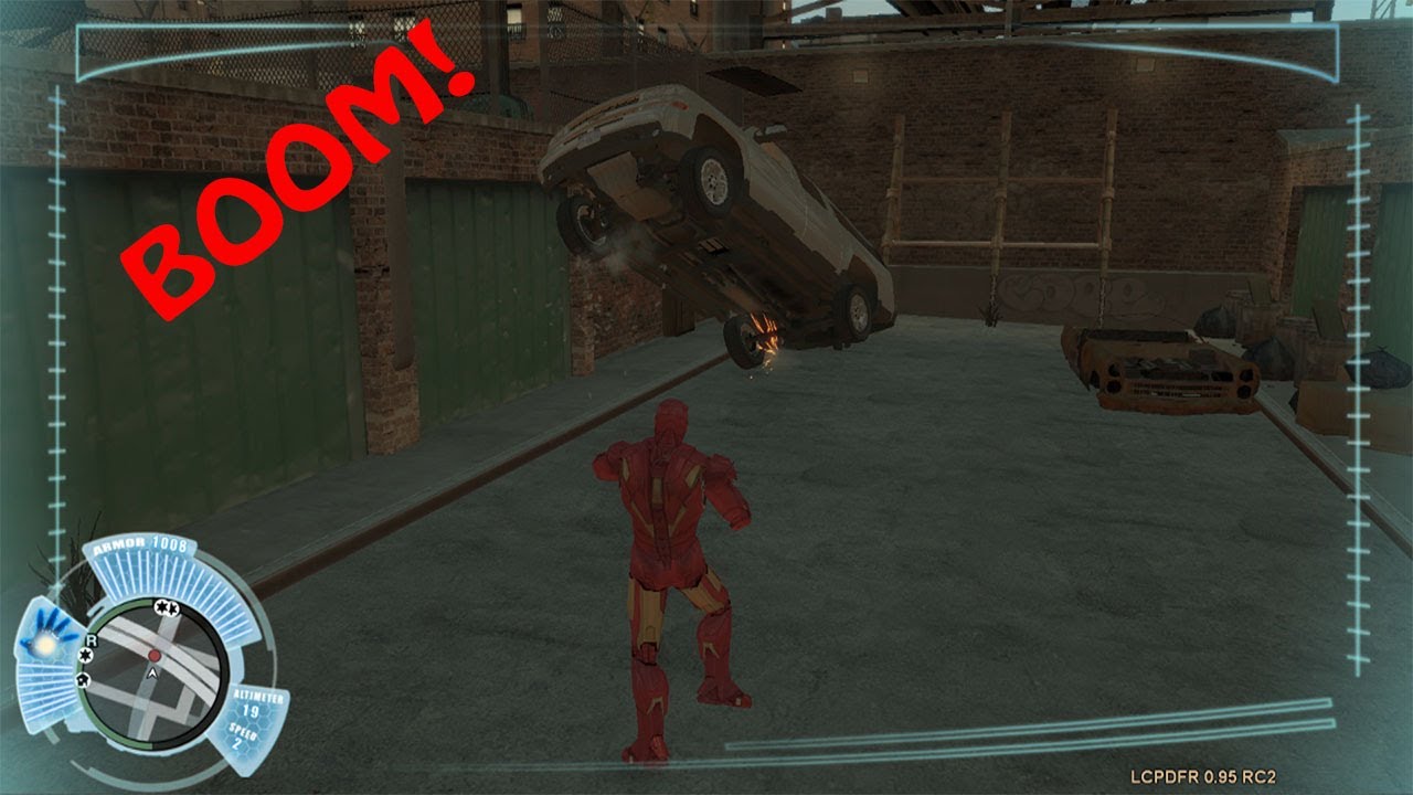 GTA IV LCPDFR Iron Man Patrol - Episode 4 - Iron Man Just Wants to Make Friends