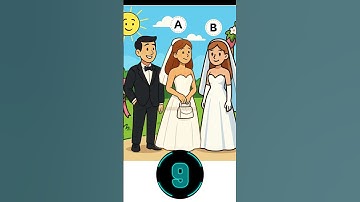 Which Bride Is The Vampire 😬????#shorts #trending  #puzzle #brainteasers #riddle #entertainment