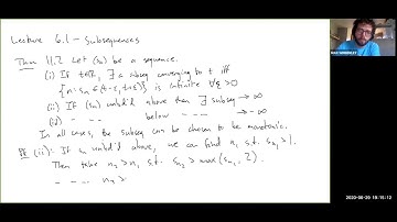 Lecture 6.1 - Subsequences