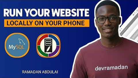 Turn Your Phone Into a Web Server! Run PHP + MySQL Locally on Android