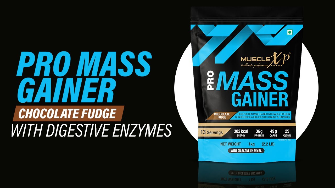 MuscleXP Pro Mass Gainer | High Whey Protein Concentrate & Isolate ...