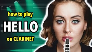 How to play Hello on Clarinet | Clarified