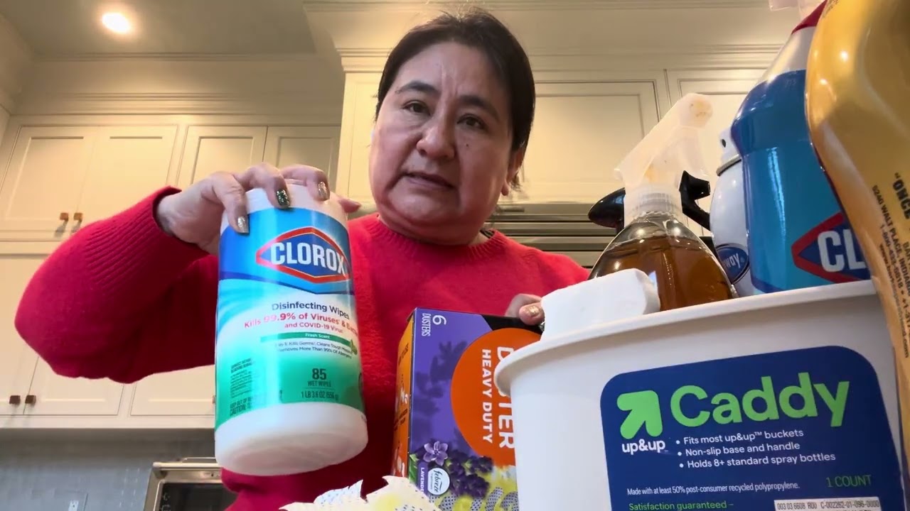 Mi rutina de limpieza  como ama de llaves 