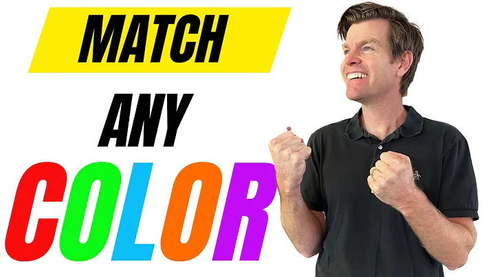 How to MATCH ANY COLOR with WATERCOLOR