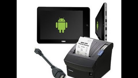 Android USB printing demo