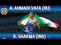 Ali abdollah ahmadi vafa iri vs ronit sharma ind  final  u17 world championships 2022