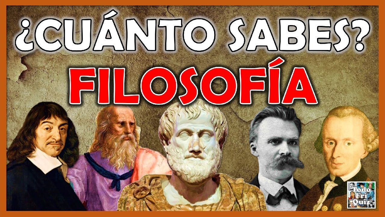 ¿Cuánto Sabes de "FILOSOFÍA"? Test/Trivial/Quiz YouTube