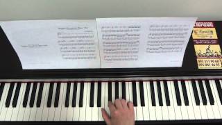 Ян Тьерсен Амели. (Comptine d'Un Autre Été. Yann Tiersen ). Видеоурок для фортепиано Часть 1.