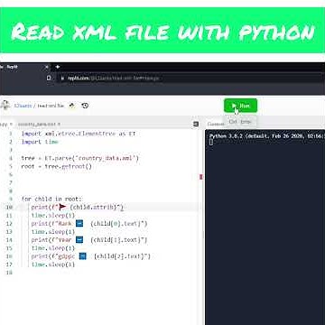 Read xml file with #python ↪ #code #dev #programming #developer #xml ...