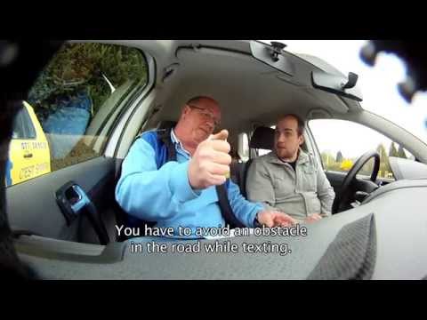 Responsible Young Drivers - The impossible texting & driving test