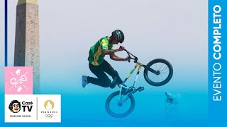 Thumbnail for EVENTO COMPLETO | FINAIS DO CICLISMO BMX FREESTYLE: MASC. E FEM. | OLIMPÍADAS PARIS 2024