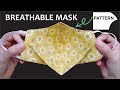 Breathable Face Mask | DIY Cloth Face Mask | Printable PDF Face Mask Pattern