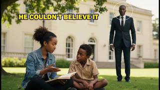 A Billionaire Saw a Homeless Girl Teaching His Son — What He Did Next Shocked Everyone