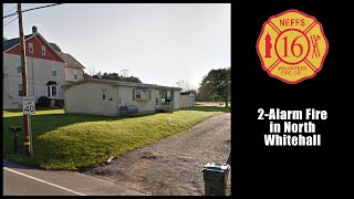 2-Alarm Fire Audio from North Whitehall 9/28/2021 [Pennsylvania]