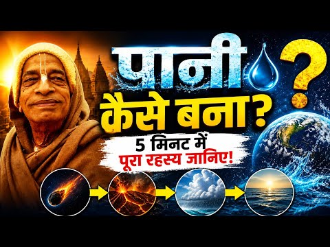 How water is created || Who created water? || Srila Prabhupada Hindi short lecture