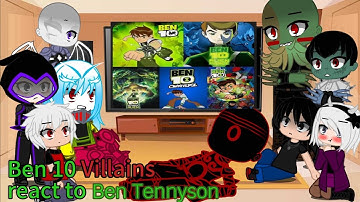 👽🟢⌚Ben 10 Villains react to Ben Tennyson +Eon and Malware fight scene||My AU||