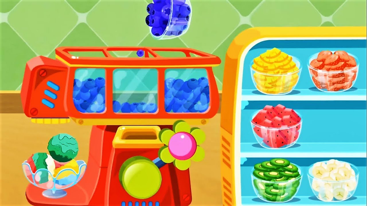 Ice Cream Maker Baby Panda • COKOGAMES