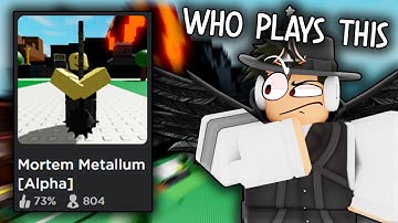 Why Do People STILL Play Mortem Metallum? (Roblox Mortem Metallum)