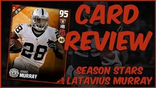 MUT 17 Card Review | Season Stars Latavius Murray Gameplay + Card Review