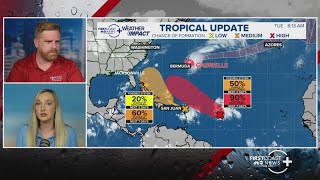 Talkin' Tropics: Tracking Hurricane Gabrielle and 2 new areas for possible development