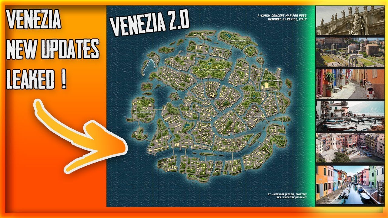 Pubg New Map Venezia 2 0 Release Date Weapons Vehicle Underwater - pubgmobile pubgnewmap