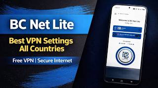 إعدادات VPN لـ BC Net Lite لجميع الدول | إعداد سريع وآمن screenshot 3