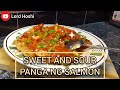 SWEET AND SOUR PANGA (collar)  NG SALMON #salmonhead #salmonrecipe #ulongsalmon