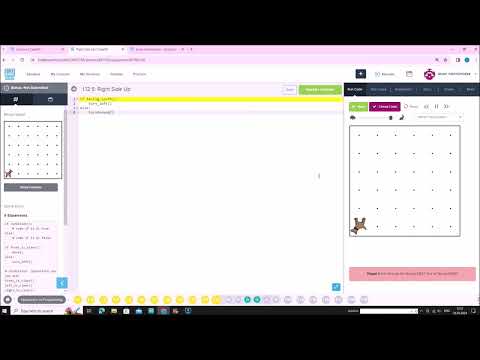 Python 1.12.5 სავარჯიშო - Right Side Up / codehs.com  / პროგრამირება / ლევან ნიშნიანიძე