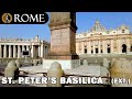 ● ROME ● St. Peter's Basilica (exteriors) ● Walking Tour (17) ● Italy 🇮🇹 ●