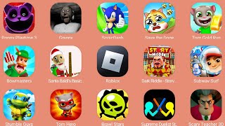 Bowmasters,Supreme Duelist,Poppy Playtime 3,Scary Teacher 3D,Granny,Santa Baldi's,Roblox,Brawl Stars by Winston Games 591 views 16 hours ago 39 minutes