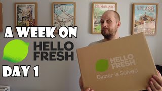 A Week On Hello Fresh DAY 1