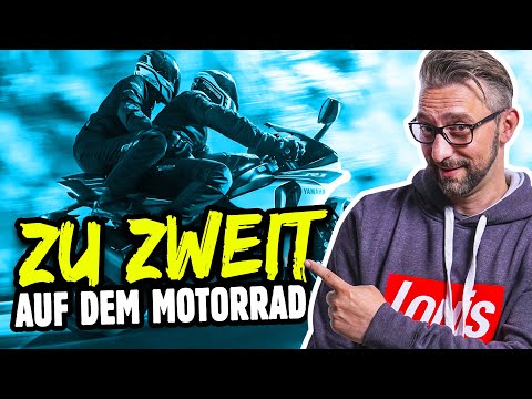 ZU ZWEIT auf dem MOTORRAD – das MUSST du beachten!