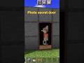 mincraft new photos with door # cigarette door #minecraftshorts #minecraft