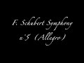 F schubert  symphony n5 part 1  raoult