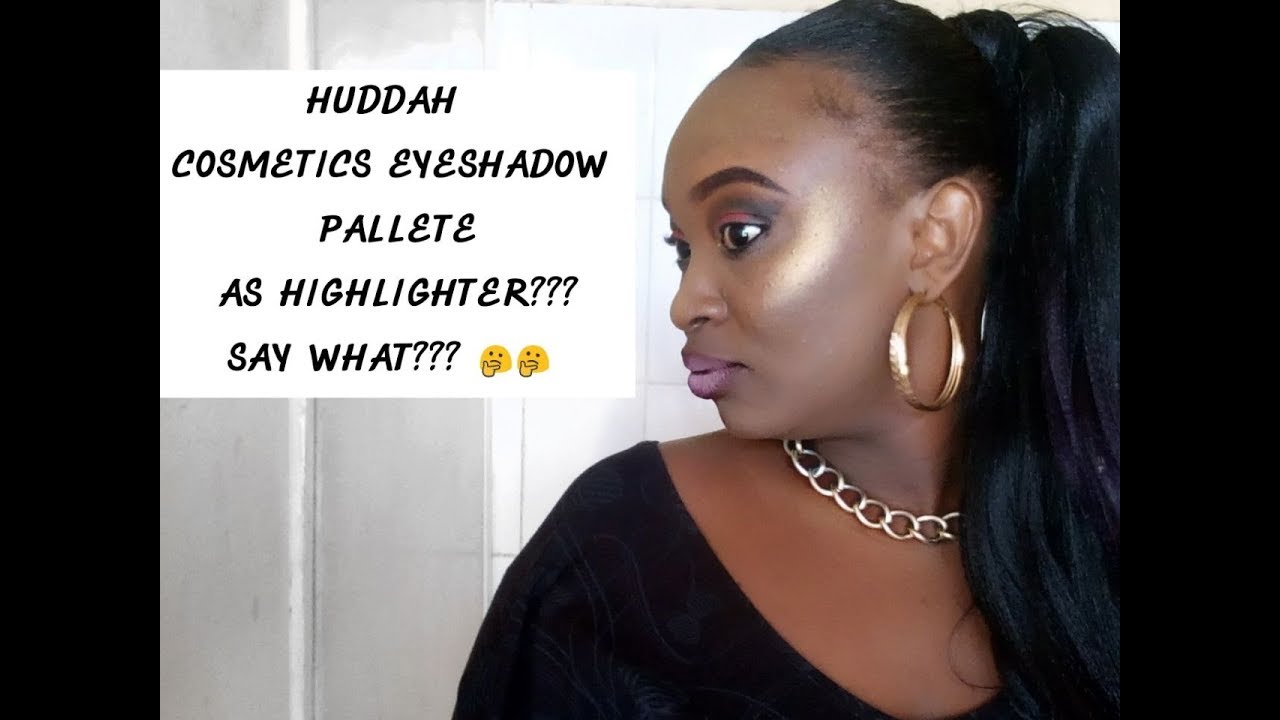 HUDDAH COSMETICS STAR GIRL PALLETE AS HIGHLIGHTER??🤷🙆| Quick Glam Look