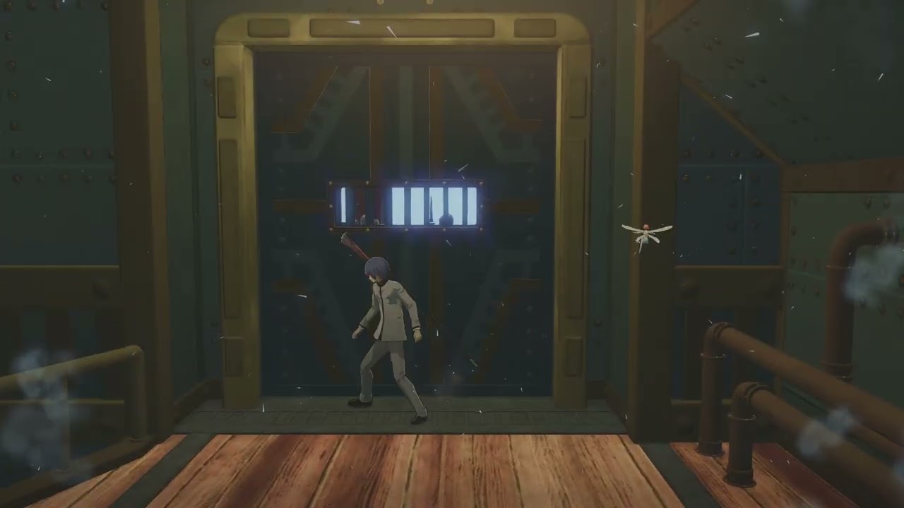 OBJ 80: Sneak onto the Bridge, Charadrius Port Corridor | Metaphor: ReFantazio (PC)